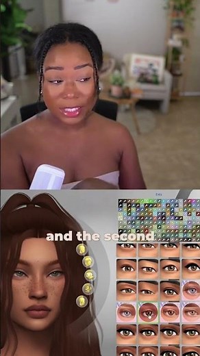 As requested, my fav eye shapes & eye color cc! #sims #sims4cc #sims4