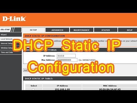 [ DLINK ] Set static IP using DHCP | NETVN