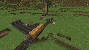 made an automatic tree farm with the create mod just for testing
