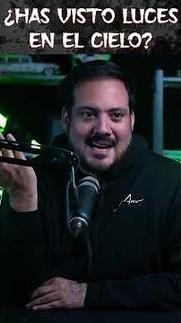 ¿Has visto luces en el cielo? #albertodelarco #paranormal #fantasmas #miedo #ovni #alien