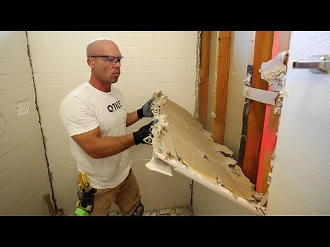 Tile Shower Removal --- Tutorial