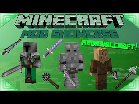 Medievalcraft (Minecraft Mod Showcase) Knights & Castles