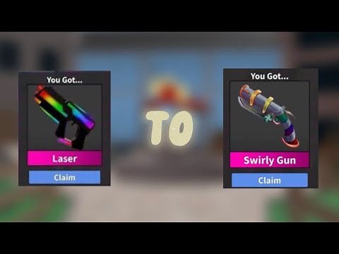 Chroma To Chroma Swirly Gun (MM2 Trading Challenge)