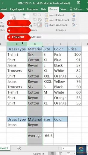 Protect Or lock Rows & Columns in Excel.