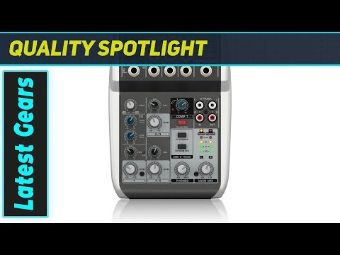 BEHRINGER Q502USB: The Best Compact USB Mixer for Home Studios?