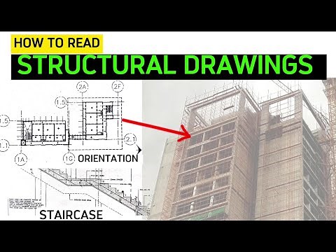 How To Read Structural Drawings PART 1 Introduction |How to read blueprints for construction