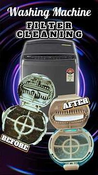Washing Machine Filter Cleaning | Made Easy! | Quick Guide Fix