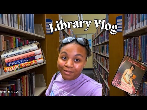Library Vlog | My Year of Rest and Relaxation and More Popular Reads