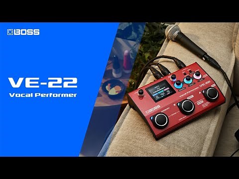 BOSS VE-22 Vocal Performer | Empower Your Vocals