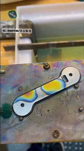 Cool Colors on Titanium? Try Anodizing!