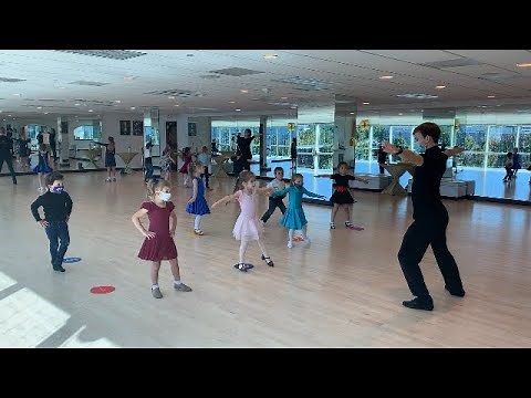 Ballroom Dance Classes for Kids Ages 5-6 years old at DC DanceSport Academy