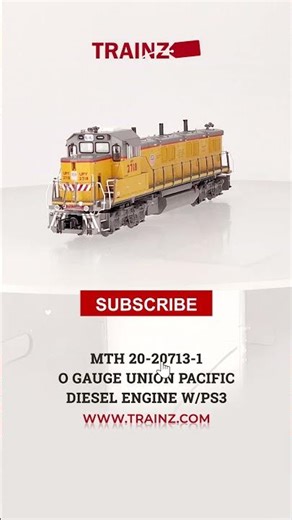 MTH 20-20713-1 O Gauge Union Pacific Diesel Engine w/PS3