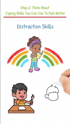 How To Manage Big Emotions - Step 2 - Think Of Coping Skills You Can Use To Feel Better
