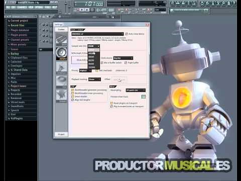Tutorial FL Studio 11: Configuración de Audio ,MIDI y plugins VST