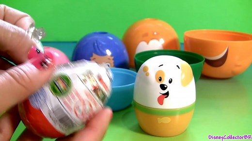 Bubble Guppies Stacking Cups Surprise Eggs Nickelodeon Mr. Grouper & Guppy Puppy by FunToys | Fun Toyz Collector