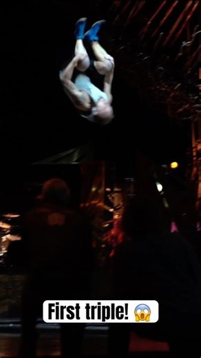 First Time Landing a Triple Flip! 😱