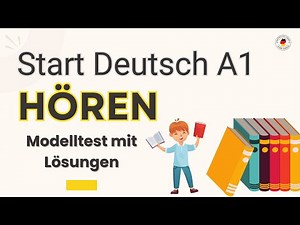 German A1 Listening Mock Test 1 | Hören mit Lösungen | Goethe Zertifikat Exam