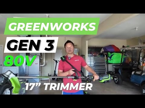 Greenworks 80V Gen 3 17'' Brushless String Trimmer