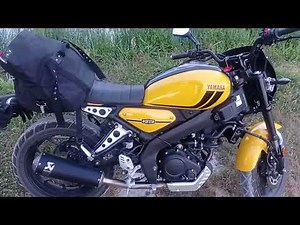 XSR 125 ACTE 3 : Bagagerie, plaque alu, et consommation