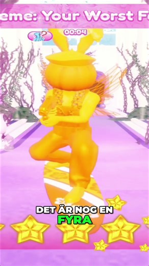 Roblox Alien Avatar! 5-stjärnigt betyg, gul outfit, och surfning! #shorts