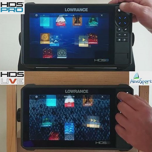 Lowrance HDS Pro vs HDS Live | Part 2 | Switching Pages