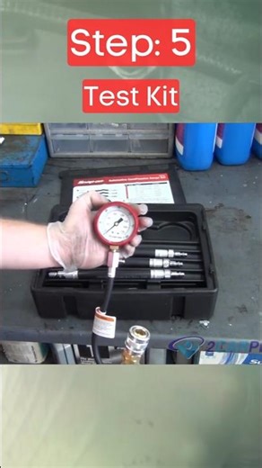 Engine Compression Test Step by Step. #automobile #automobilerepair #mechanic