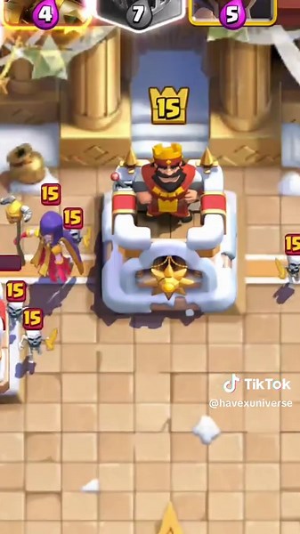 bro actually fell for my evo skarmy trick 😭🥀 #megaknight #deck #clashroyale #clashroyalesong