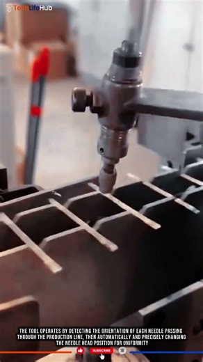Innovation Needle Alignment: Automated Sensors, Precise Positioning, High Consistency #tech