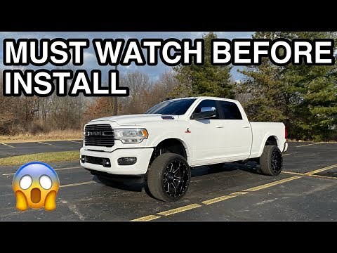 INSTALLING 2019 RAM 2500 LEVELING KIT THE RIGHT WAY