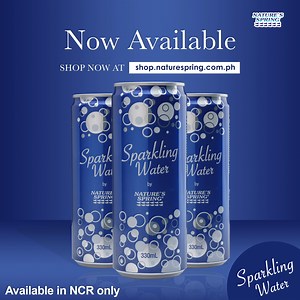 26K views · 329 reactions | It's here, fam! Our Nature's Spring Sparkling Water, Pineapple, Lime, and Apple flavors are now finally available for home delivery in NCR  With 100% fruit concentrate and no sugar and preservatives added, enjoy the good kind of pleasure without the guilt! What are you waiting for? Shop now at https://shop.naturespring.com.ph/ | Nature's Spring Water | Facebook