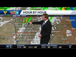 Iowa weather: Summer warmth today, then severe storms this evening
