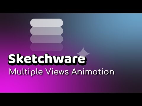 Sketchware Multiple widgets Animation • Grafix Lab
