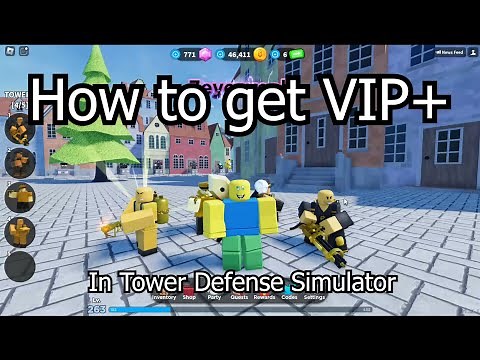 How to get VIP+ in Tower Defense Simulator