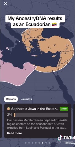 Pretty expected lmao but i was surprised to see that i have zero spanish dna 😂😂 #ancestrydna #ancestry #dna #fyp #xyzbca