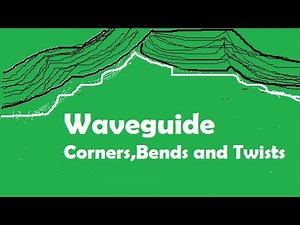 Waveguide Corners, Bends and Twists