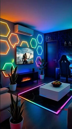 Ultimate RGB Gaming Room Setup – Neon Paradise