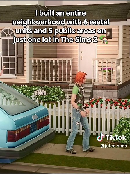 Building an Entire Neighborhood in The Sims 2