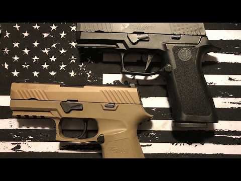 Sig P320 Flat Trigger Install