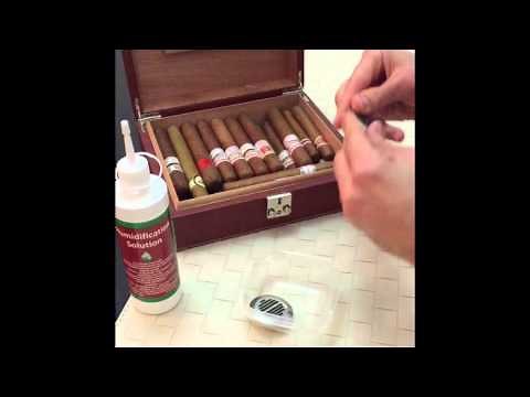 How to use a cigar humidor