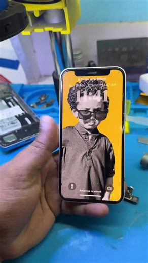 M.R TECH on Instagram: "IPHONE 12 MINI EARSPEAKER ISSUE AND BATTERY CHANGE DONE✅"