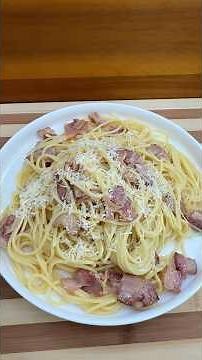 🍝 Easy Carbonara Recipe (with Bacon)