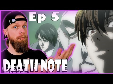 Death Note Reaction | Ep 5 "Tactics"