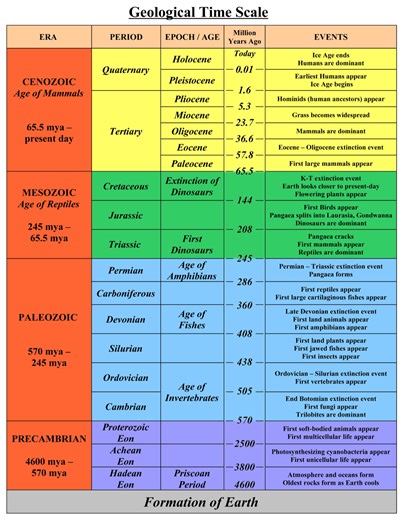 Geologic Time Scale