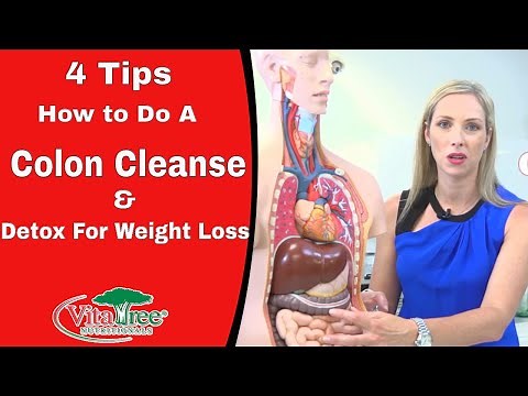 Tips how to do a Colon Detox Cleanse : Detox for Weight loss - VitaLife Show Ep 153