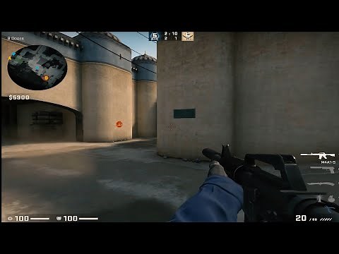 Counter-Strike: Source Offensive v1.1 Gameplay (Hard Bot) | CS: Source