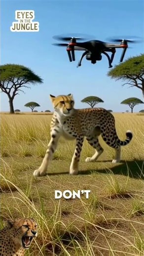 Fastest Cheetah Explodes Into Speed Across The African Safari 🐆 #cheetah #animals #fastestanimal