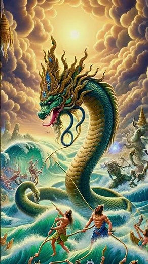 Mythical Creature of The Day | Who Guards the Cosmic Ocean | The Epic Tale of Naga Guardians #naga
