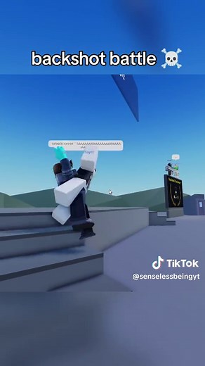 Epic Roblox Backshot Battle