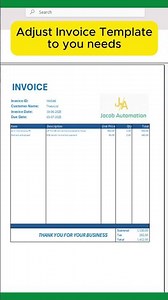 Editable Invoice Template for Freelancers & Creators