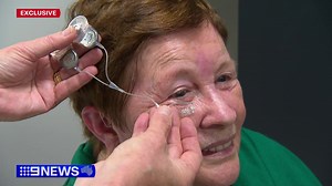 15K views · 127 reactions | A Melbourne-made bionic eye has restored a 'sense of sight' to a group of totally blind Victorian patients. The technology creates flashes of light to help them avoid obstacles and find items around the home. #9News | 9 News Melbourne | Facebook